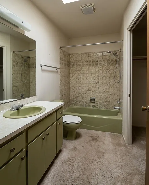 Ponderosa Master Bath Suite, before