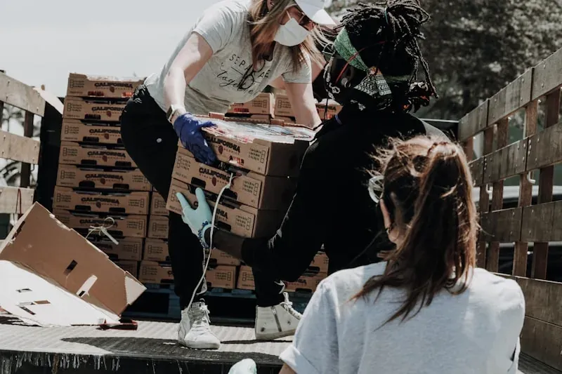 Community construction volunteer work