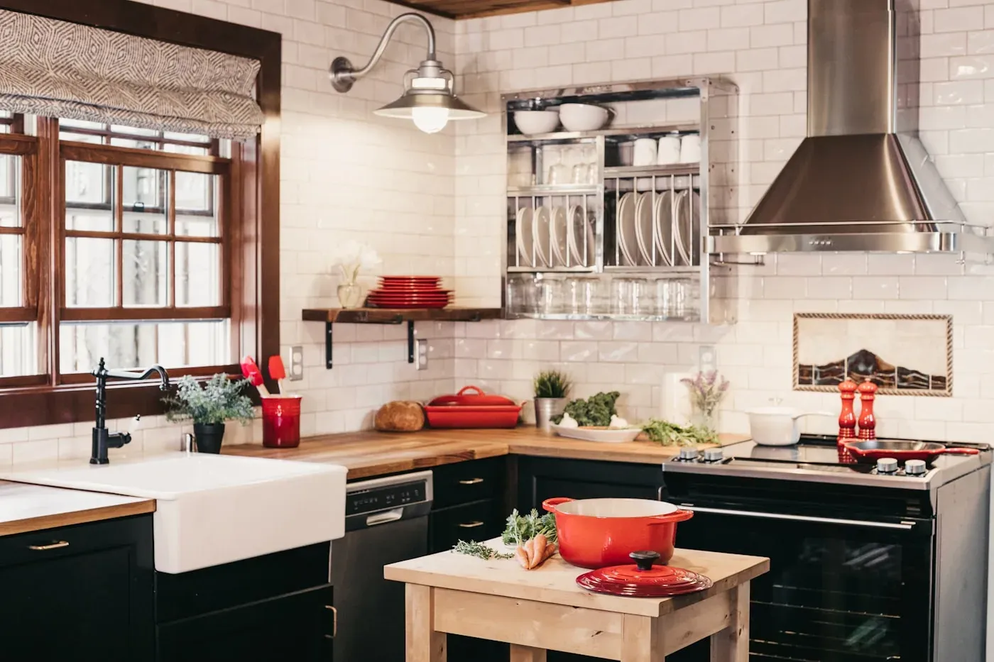 Modern kitchen remodel with white cabinetry and quartz countertops