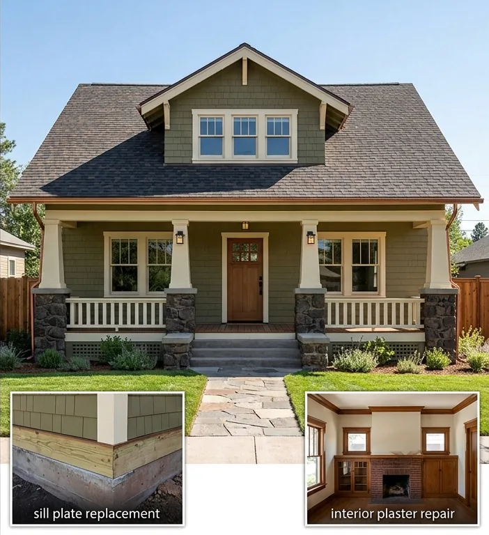 Leroux Street Craftsman Restoration